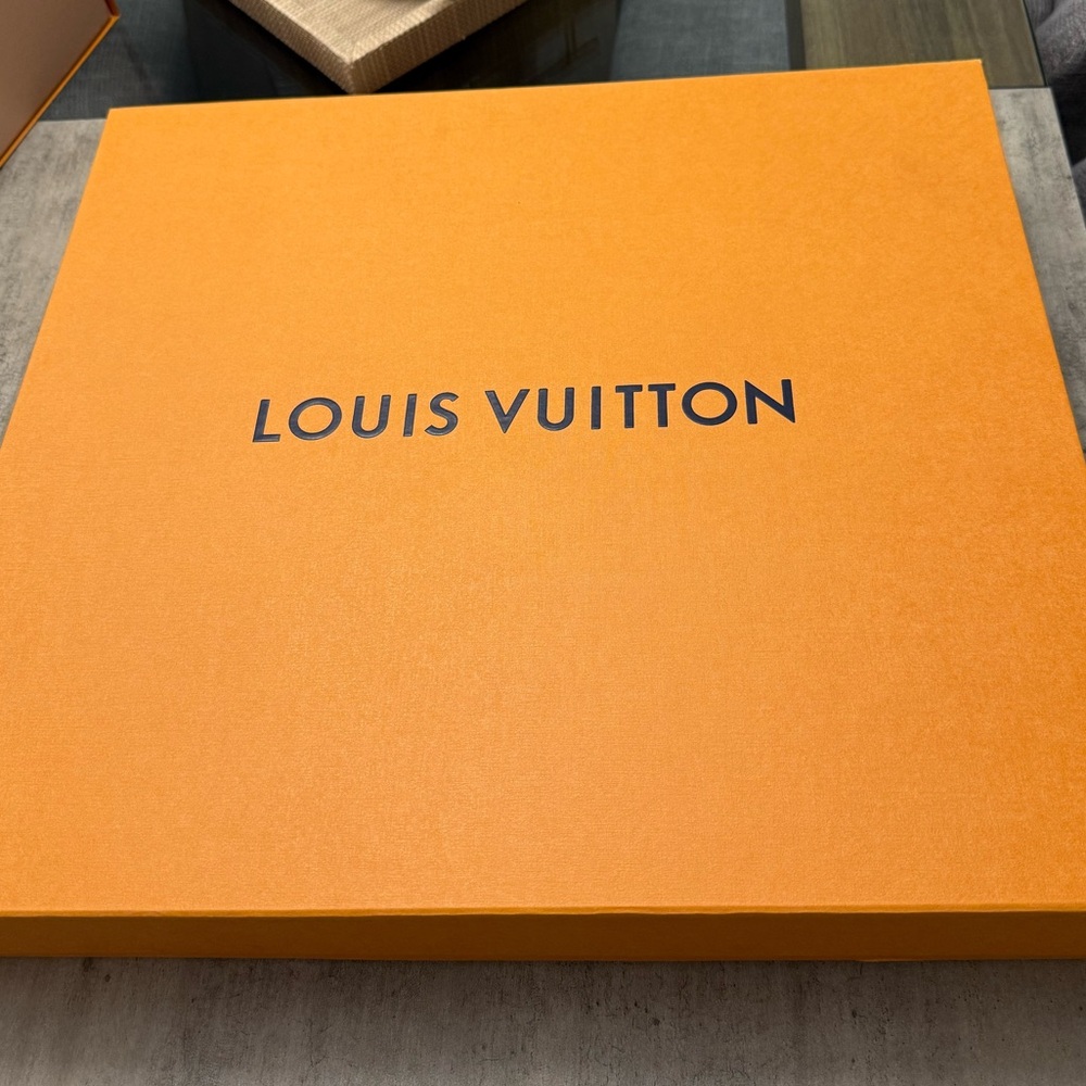 Louis Vuitton Empty Large Box and shopping bag